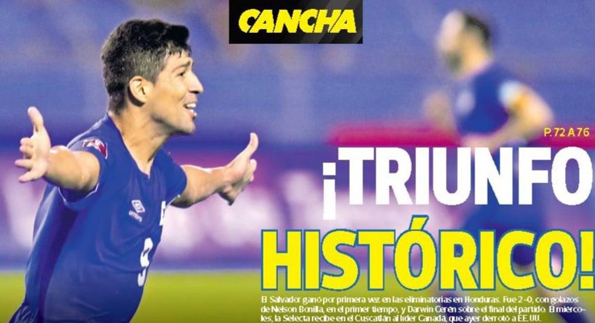 Los salvadoreños ganaron por primera vez en Honduras en duelos de eliminatorias y fue una victoria histórica.