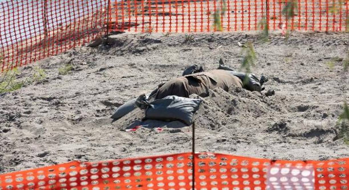 El Ejército italiano también encontró una bomba de la Segunda Guerra Mundial en el río Po, asolado por la sequía en ese país.