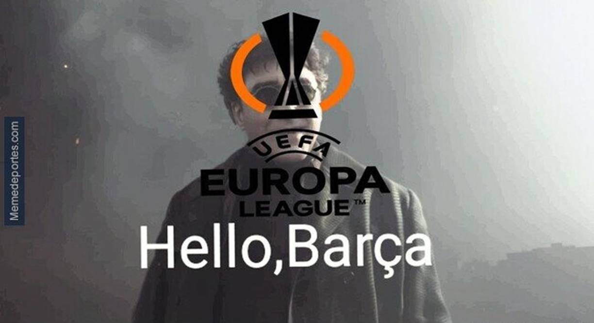 Los memes se burlan del Barça tras quedar fuera de Champions y caer a la Europa League