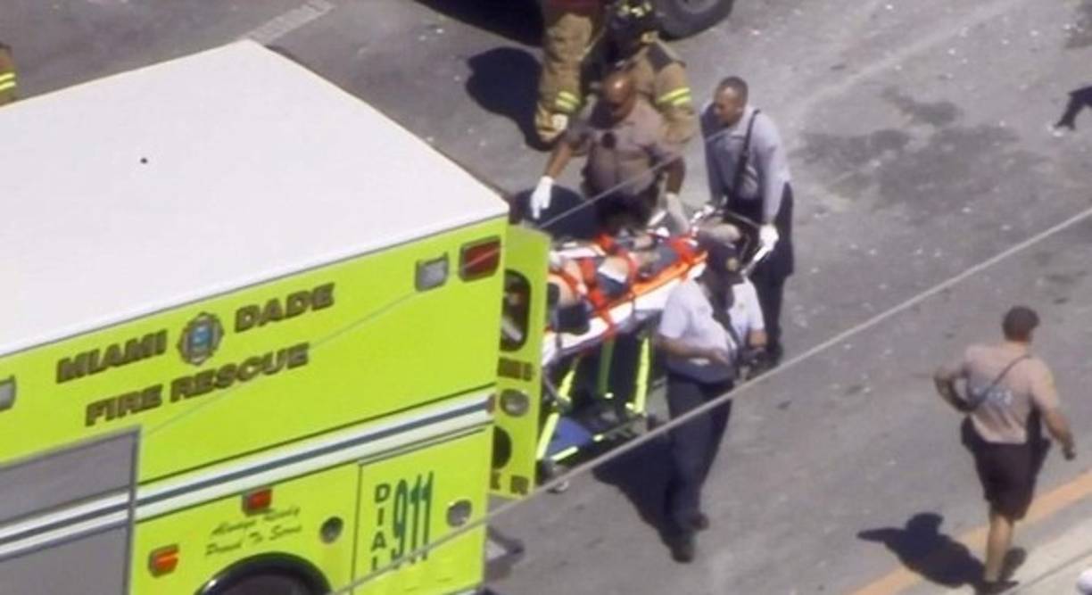 Los heridos fueron trasladados al hospital Kendall Regional Medical Center.