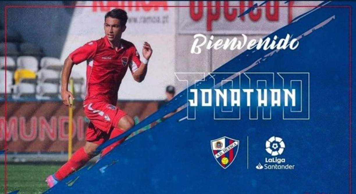 Jonathan Rubio: El mediocampista hondureño es el nuevo fichaje del Huesca de la primera de España, pero el club lo estaría cediendo a préstamo a un club de Portugal o de la segunda categoría del balompié español .
