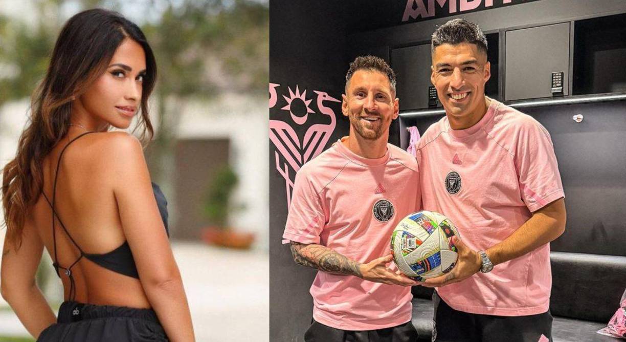 Revuelo en las redes sociales por fotografía que involucra a Antonel Rocuzzo y Luis Suárez, delantero uruguayo del Inter Miami.