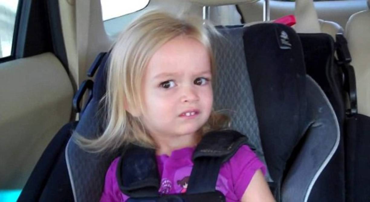 Chloe (La niña desconcertada)<br/><br/>Chloe, es una famosa niña que se hizo viral en redes sociales después de que su madre publicara en Youtube un video donde esta aparecía con su hermana. Allí su madre les informaba que irían a Disneyland en vez de ir a la escuela, noticia que emocionó a su hermana, mientras ella hizo un inesperado gesto que pronto se convirtió en meme y que hoy sigue siendo muy popular.