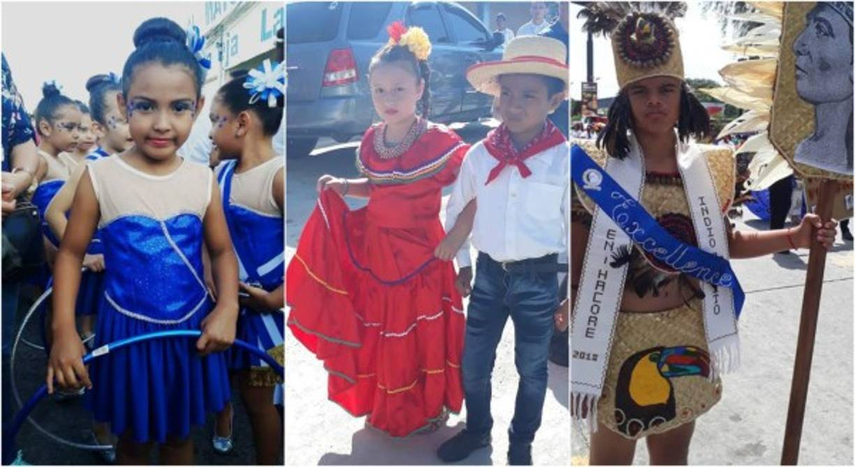 Los padres de familia de diferentes partes del país, enviaron a Diario La Prensa, fotos de sus hijos desfilando este 14 de septiembre. ¡Son una belleza!