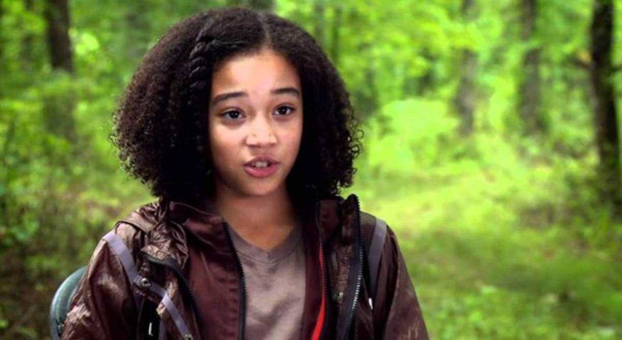 En 2012, a la edad de 14 años, la actriz Amandla Stenberg se unió al elenco de la película “Los Juegos del Hambre”.