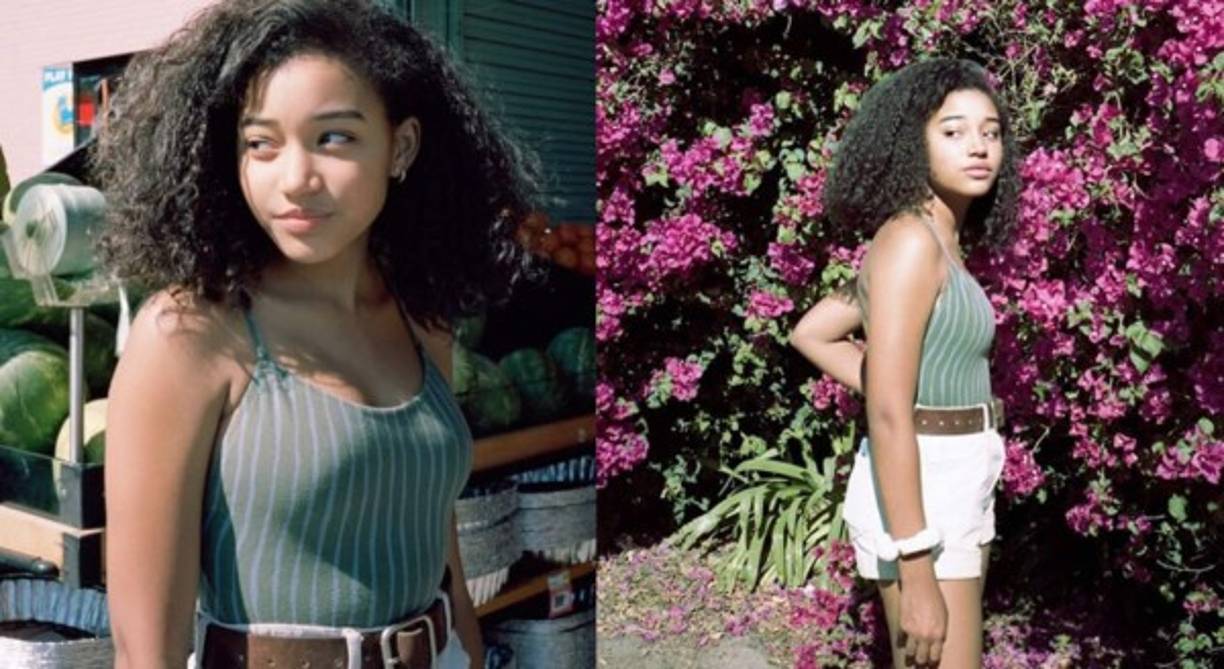 De niña, Amandla a los cuatro años trabajó modelando para Disney y apareciendo en comerciales.