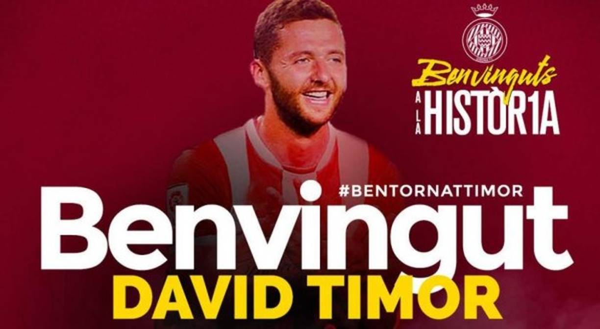 El Girona ha fichado al mediocentro David Timor