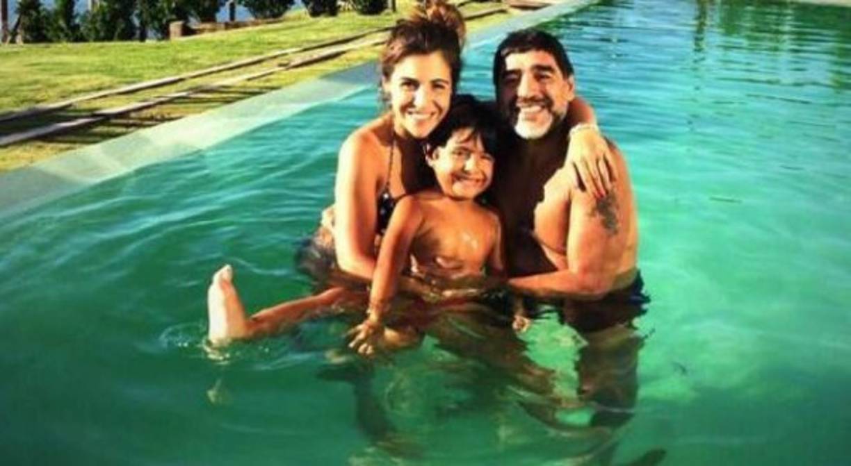 Benjamín Aguero Maradona, de quien se dice está destinado a ser futbolista, porque lo lleva en la sangre.