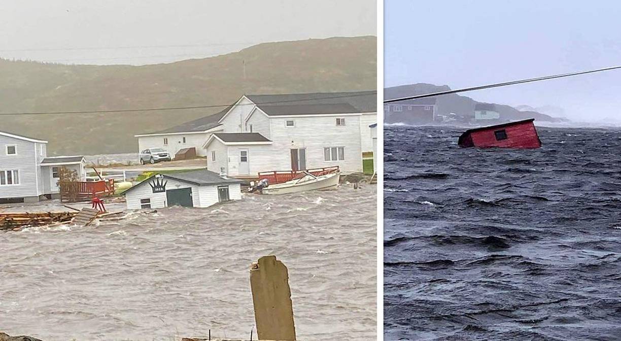 El huracán Fiona azotó con fuerza la costa atlántica de Canadá el sábado, arrastrando varias casas al mar, dejando sin electricidad a 500,000 hogares con vientos feroces y crecidas de agua que se llevaron a su paso a una mujer que aún sigue desaparecida.