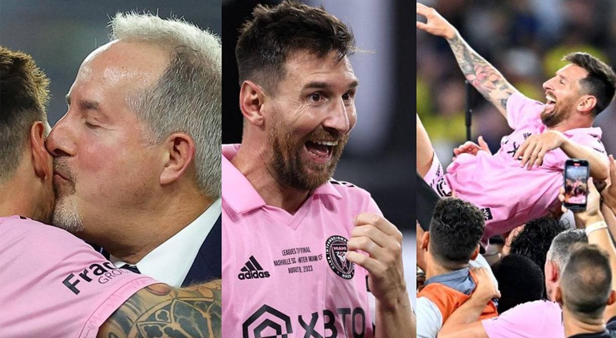 Messi conquistó su primer título con el Inter Miami luego de consagrarse campeón de la Leagues Cup 2023. A continuación las imágenes más curiosas de lo ocurrido en la final.