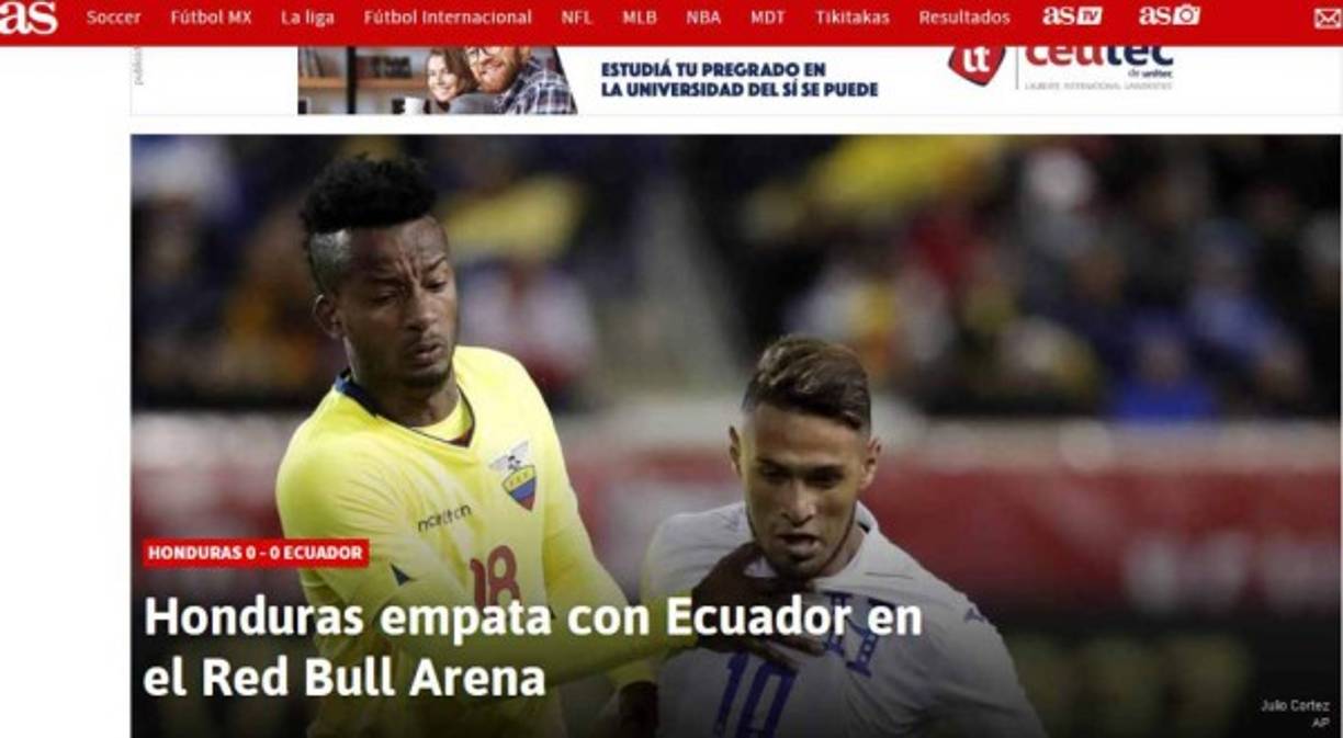 Diario As de España.