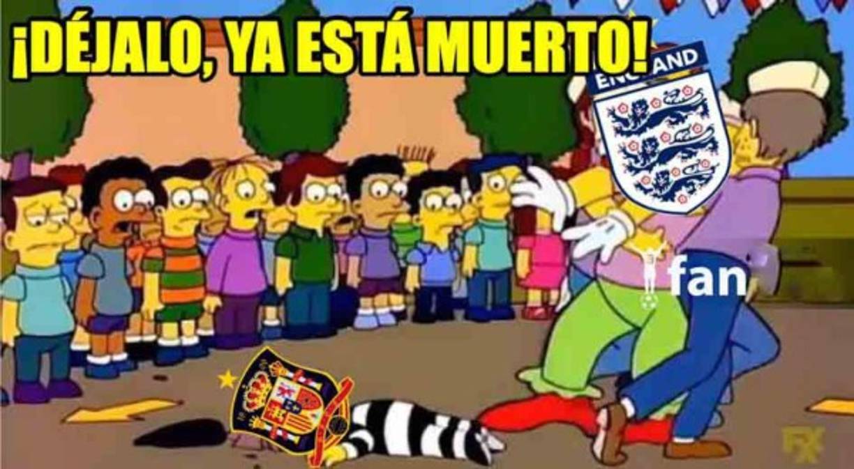 Inglaterra cortó este lunes la victoriosa progresión de España en la Liga de Naciones al imponerse en Sevilla por 3-2. Tras este resultado, los memes no podían faltar con burlas para los españoles.