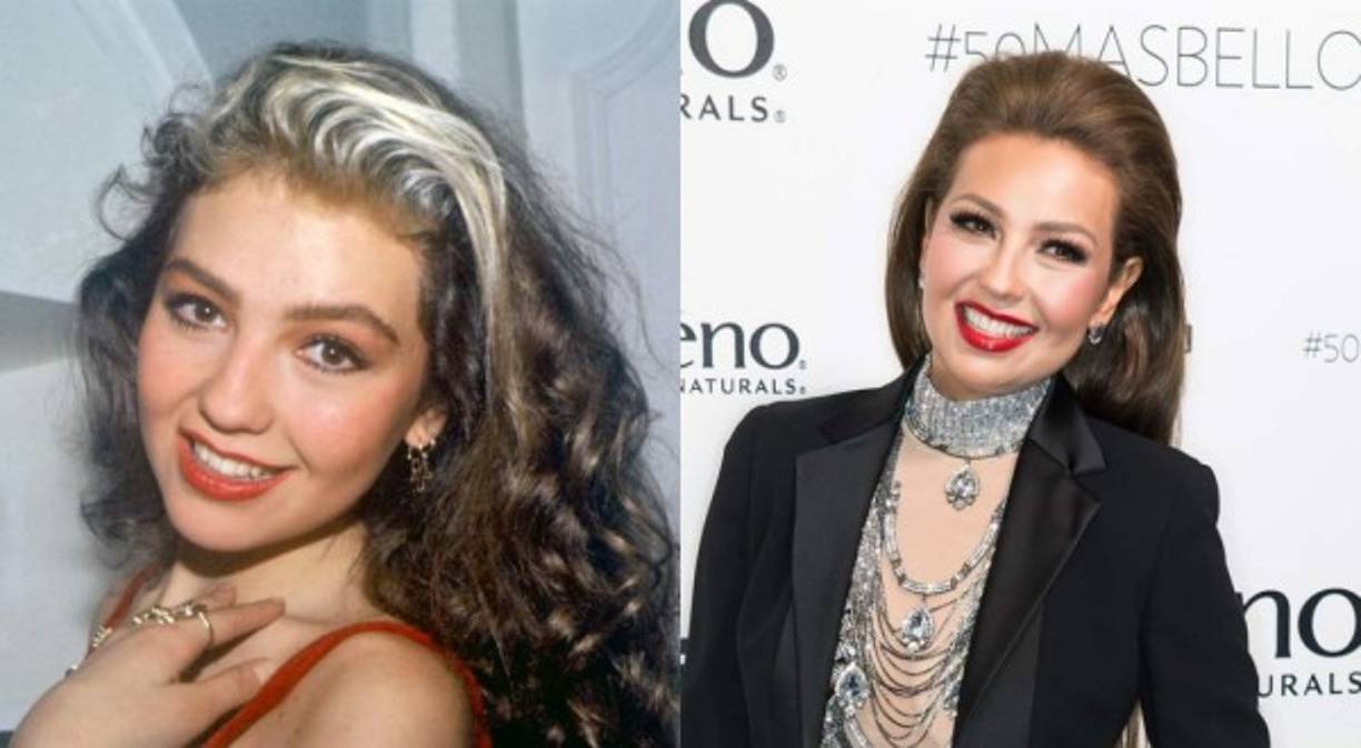 Thalia (45): La actriz y cantante mexicana es recordada por su participación en la banda juvenil Timbireche y la telenovela 'Quinceañera'. Pero fue la difusión de las telenovelas como María Mercedes, Marimar y María la del barrio que convirtieron a Thalía en un fenómeno televisivo mundial para finales de la década de los 90.<br/>La diva sigue vigente con casi 30 años de carrera en el mundo del entretenimiento.