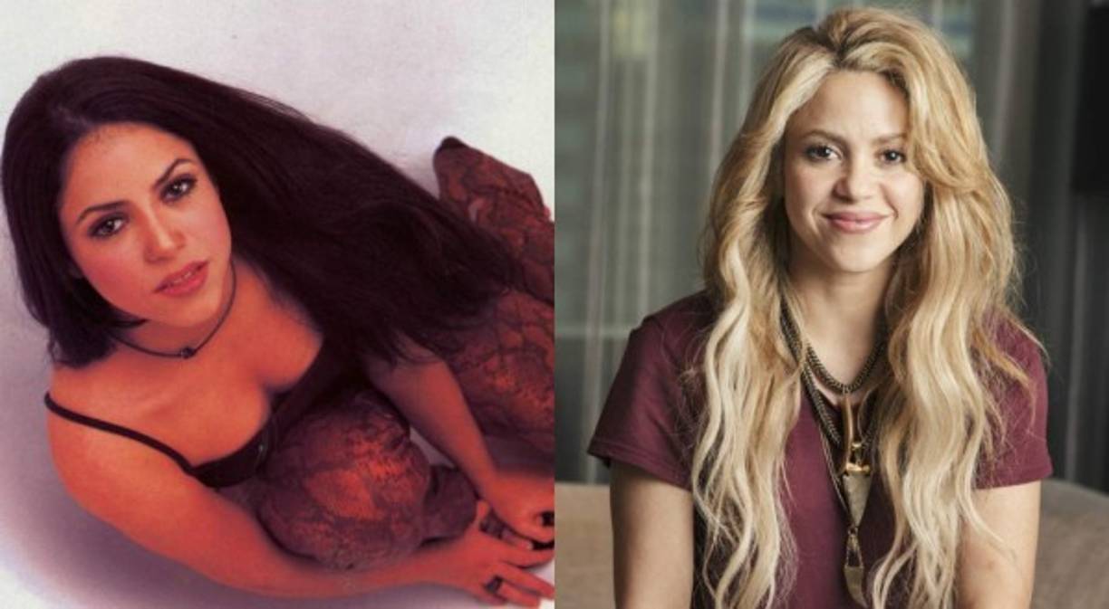 Shakira (40): La estrella colombiana alcanzó la fama con sus discos 'Pies Descalzos' y '¿Dónde Están los Ladrones?', después de eso solo ha cosechado éxito tras éxito. La barranquillera no ha perdido vigencia por su constante innovación, tanto en su música como su en su look, y sí que ha cambiado con el tiempo, pero solo para verse mucho mejor con el paso de los años. Pasó de ser una hippie de pies descalzos a todo una chantajista seductora.<br/>