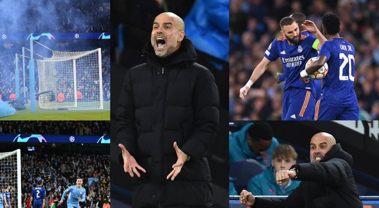 Mira las imágenes más curiosas que dejó el triunfo 4-3 del Manchester City ante Real Madrid por la ida de semifinales de la UEFA Champions League.