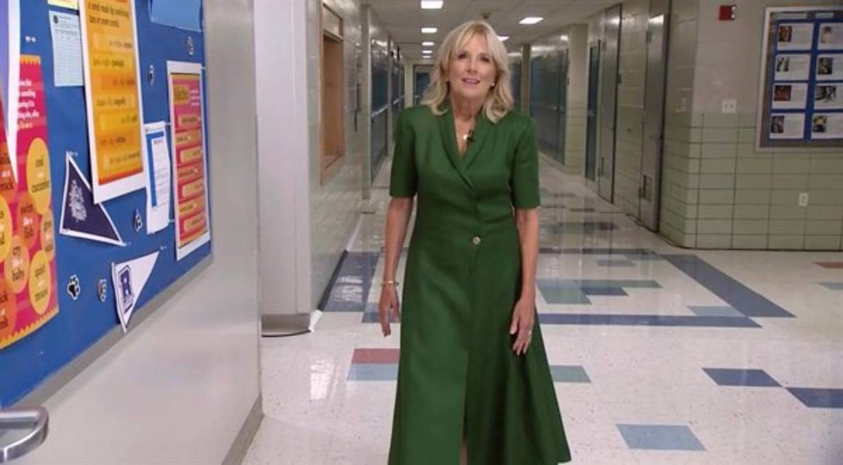 Biden no es ajena al foco de atención, durante ocho años fue la segunda dama de Estados Unidos al ser la esposa del entonces vicepresidente de Barack Obama.