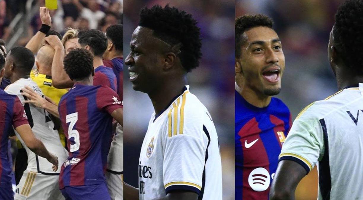 Barcelona goleó 3-0 al Real Madrid en clásico disputado en Estados Unidos que dejó muchas polémicas.
