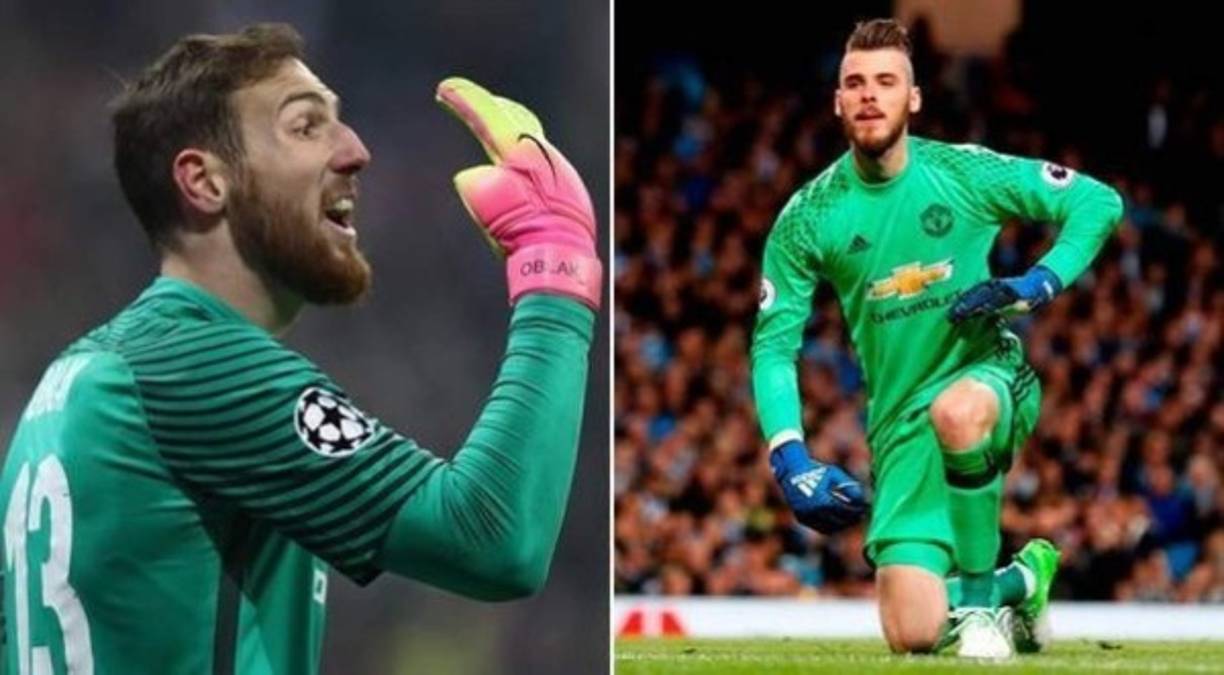 Preparan trueque por Oblak y De Gea. ¿Qué lo impide? El Atlético de Madrid no dejaría salir al esloveno solo a cambio, sino que pediría una cifra millonaria adicional. De Gea surgió del Atlético de Madrid.
