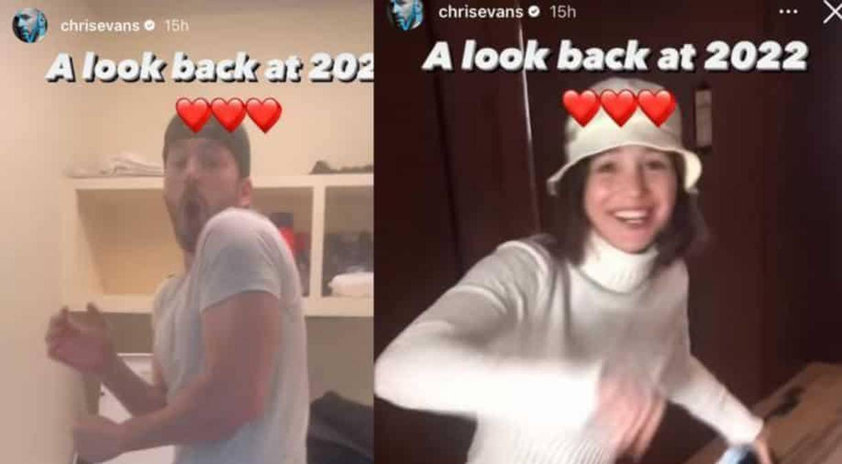 Semanas después el actor de Capitán América publicó una serie de videos en sus historias de Instagram donde se le ve haciendo vida doméstica y divertidas bromas con Alba. Los tituló, Una mirada al 2022, confirmando de esta manera, según todos, que ya tenía novia.