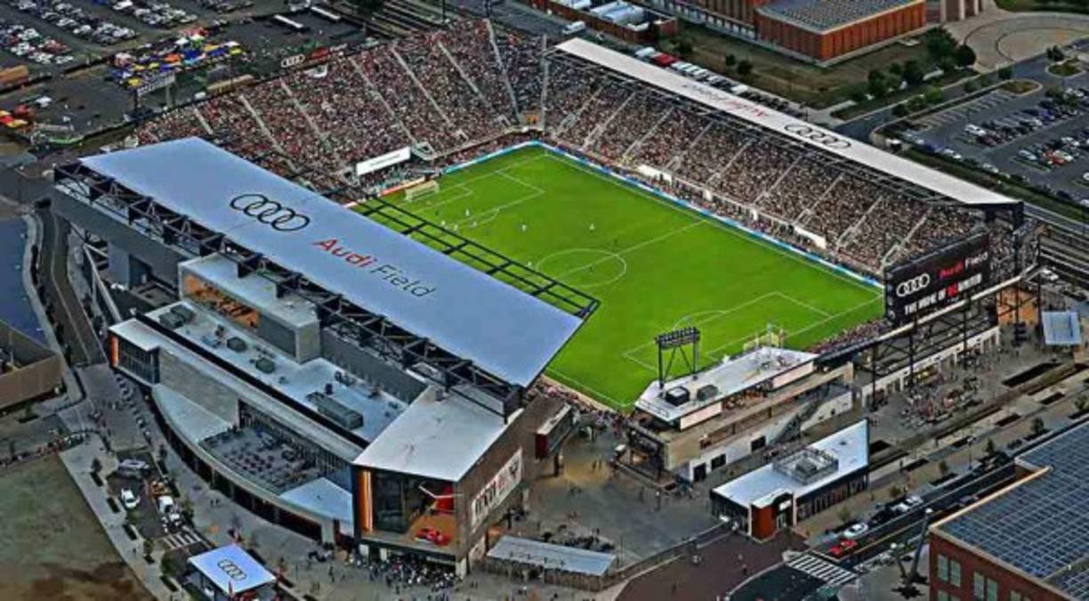 La dirección del Audi Field es 100 Potomac Avenue SW, Washington D.C