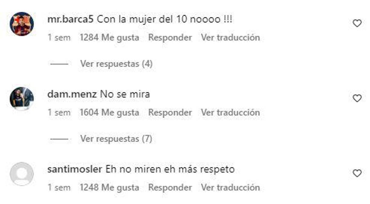 La noticia afectó mucho a la modelo y la tragedia coincidió con uno de los viajes de Messi a su país de origen. 