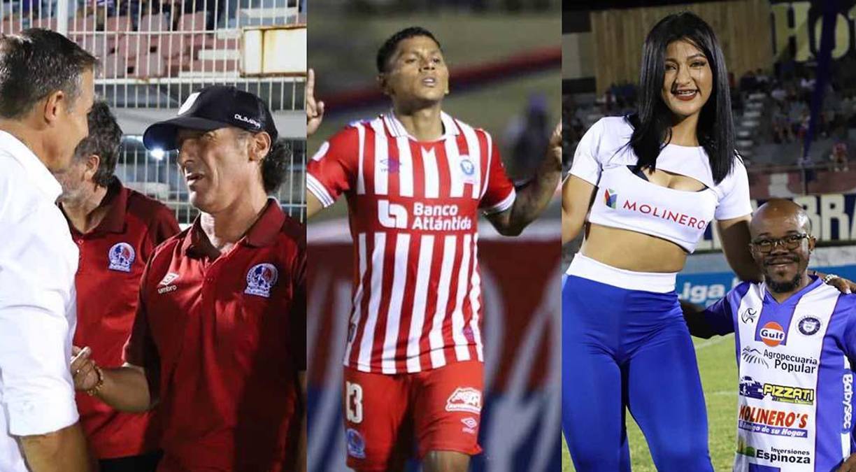 Olimpia venció 2- 0 al Victoria en La Ceiba y a continuación te mostramos las imágenes más curiosas que dejó el encuentro deportivo.