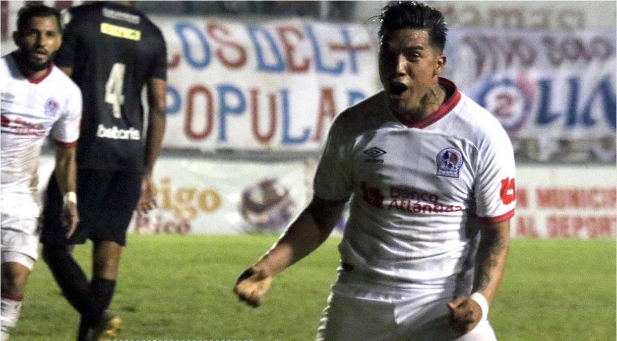 El grito eufórico de Michaell Chirinos tras su gol ante los progreseños.