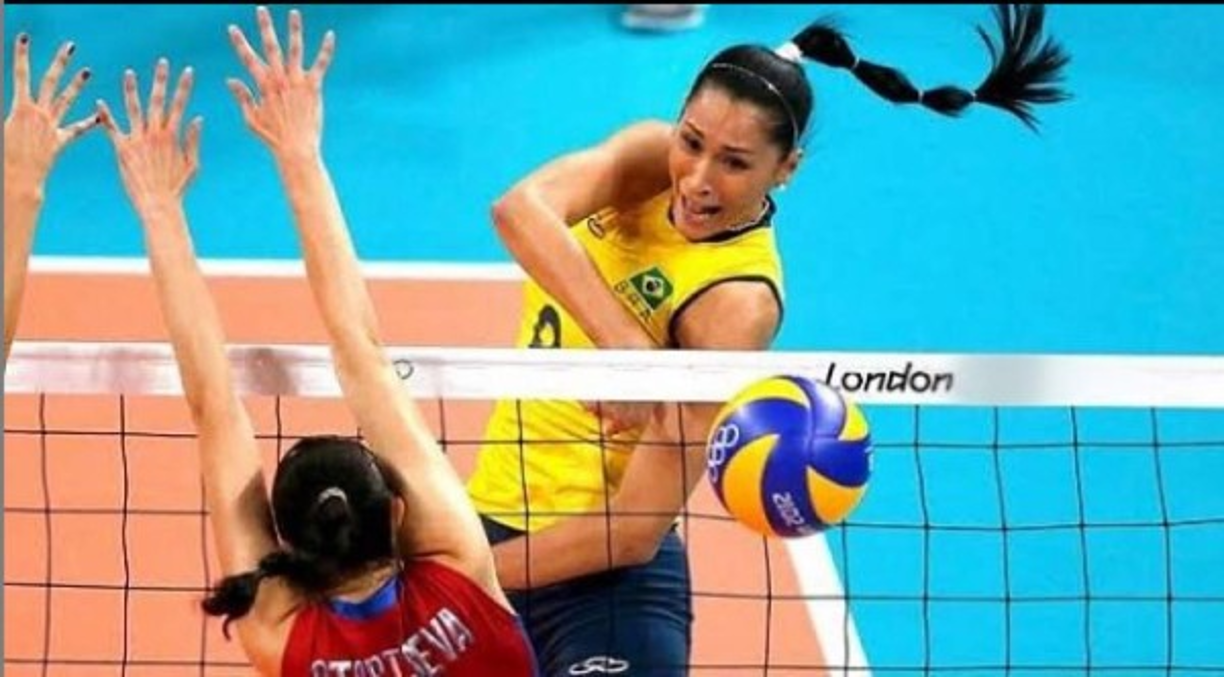 La joven muchacha, nacida en Recife, dejó un tiempo el deporte por el nacimiento de su primer hijo.