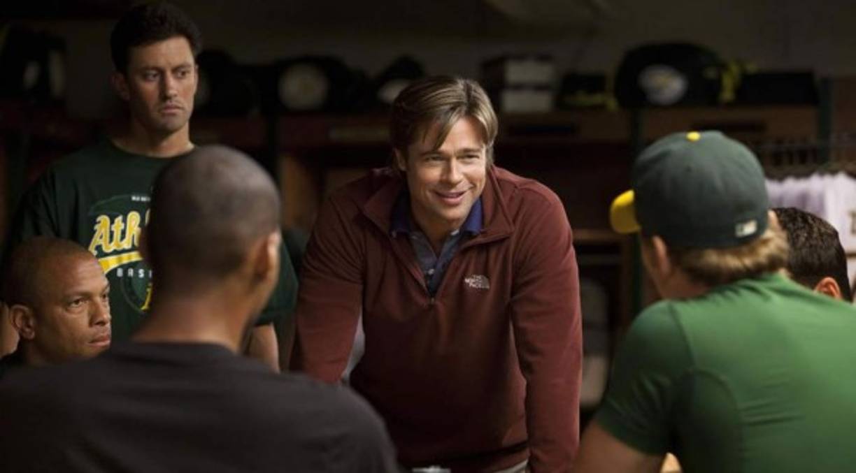 Moneyball (2011) <br/><br/>Meter la estadística en el deporte para diseñar estrategias en el béisbol y fichar a sus jugadores hizo diferente a Billy Beane, gerente general del equipo Oakland Athletics, cuya historia se sigue en la cinta de Bennett Miller. <br/><br/>Protagonizada por Pitt, la cinta fue nominada a Mejor Película en los Óscar, al igual que en Mejor Actor de Reparto para Pitt, categoría en la que destacó en los Globos de Oro y los BAFTA, sin ganar en ninguno.<br/>