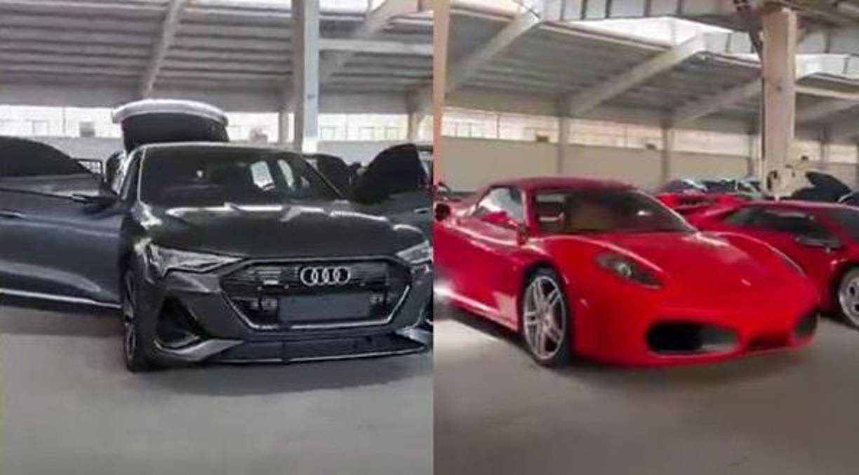 Tras la huida de Bachar al Asad a Rusia, cientos de insurgentes saquearon el palacio presidencial y la residencia privada del depuesto mandatario sirio, donde descubrieron su impresionante colección de autos de lujo.