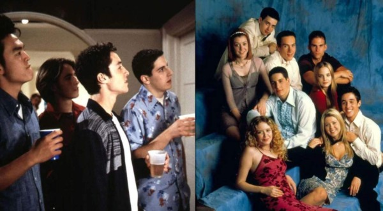 American Pie<br/><br/>Una legión de jóvenes inexpertos viven obsesionados con el sexo opuesto. Jim, uno de ellos, está desesperado porque todavía es virgen. Además, desde que sus padres le sorprendieron viendo películas pornográficas, su situación en casa ha empeorado, porque su bienintencionado padre pretende ocuparse de su educación sexual; en el colegio, las cosas no van mucho mejor: su relación con una chica, gracias a un programa de intercambio, tiene toda la pinta de fracasar. Una saga de películas que se ha convertido en una franquicia.
