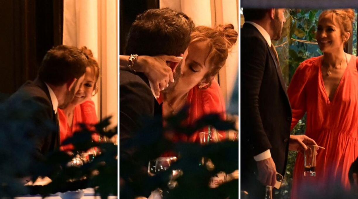 La pareja en Francia disfrutando su luna de miel.