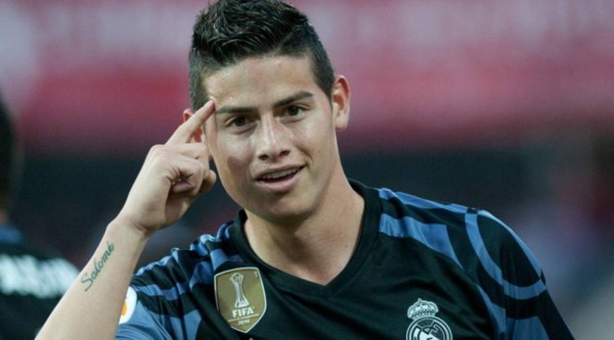 Cada vez toma más fuerza que James dejaría al Real Madrid y se ha informado que ha sido ofrecido al AC MIlan.
