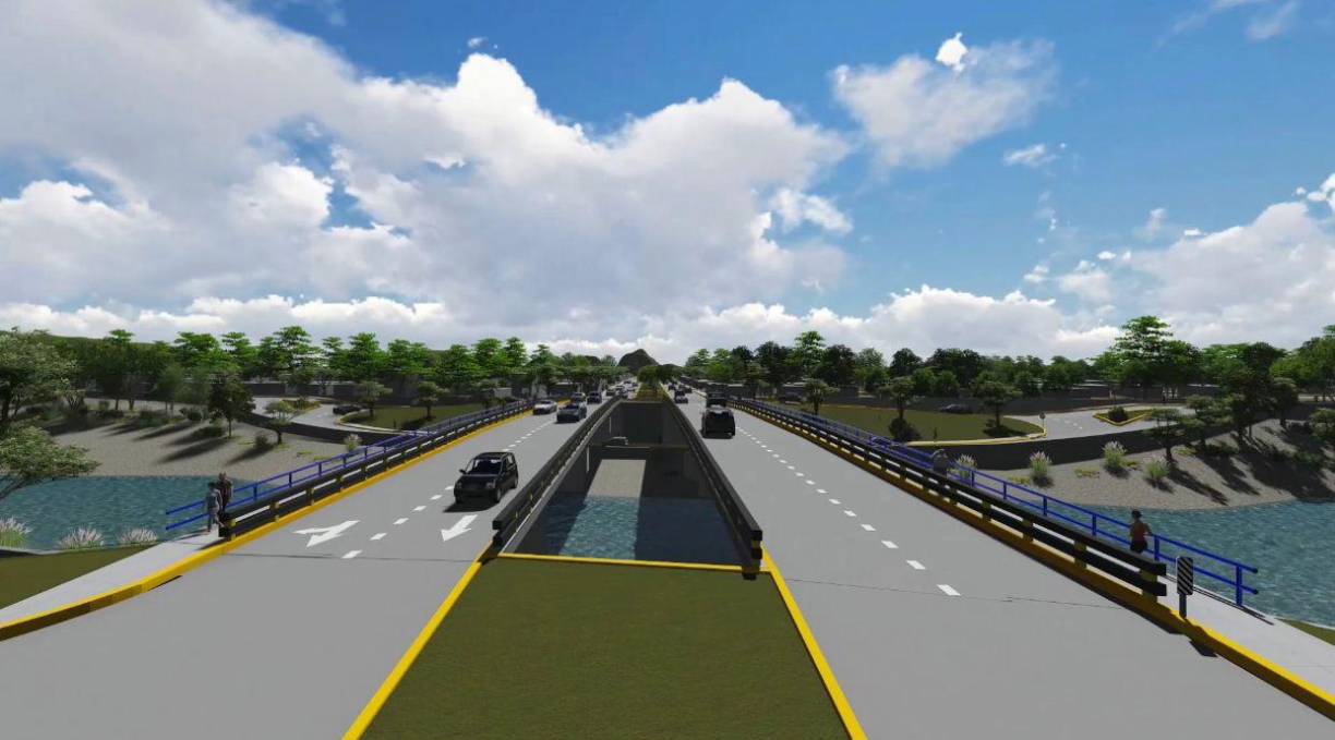 “Es un proyecto de casi 150 millones de lempiras que se ejecutará con fondos propios y no prestados”, aseguró el jefe edilicio tras señalar que es una obra de solución vial, que vendrá a descongestionar la calle de la Morgue Judicial por el bulevar Mackay. 