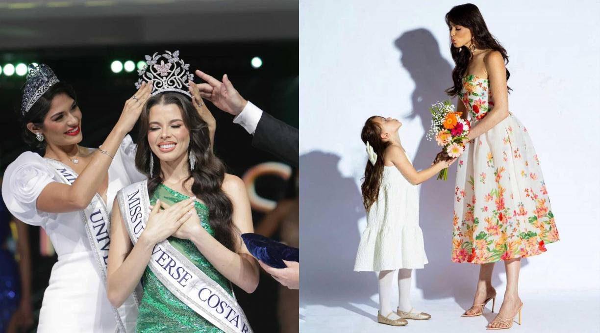 Elena Hidalgo, de 32 años, fue coronada como Miss Universe Costa Rica 2024, lo que la convierte en la primera madre que representará al país en el certamen de belleza, Miss Universe, cuya próxima edición se realizará el mes de noviembre en México. 