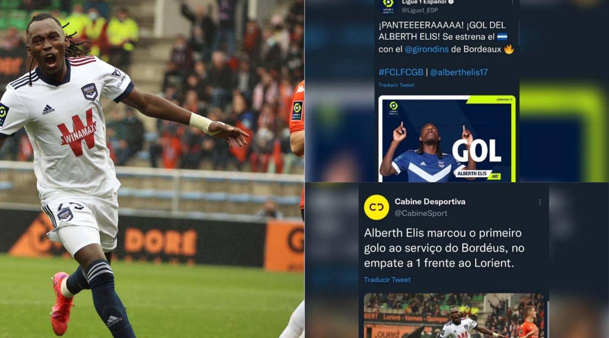 Alberth Elis anotó su primer gol con la camiseta del FC Girondins de Burdeos y a continuación te mostramos lo que han dicho en Francia sobre la anotación del atacante hondureño.