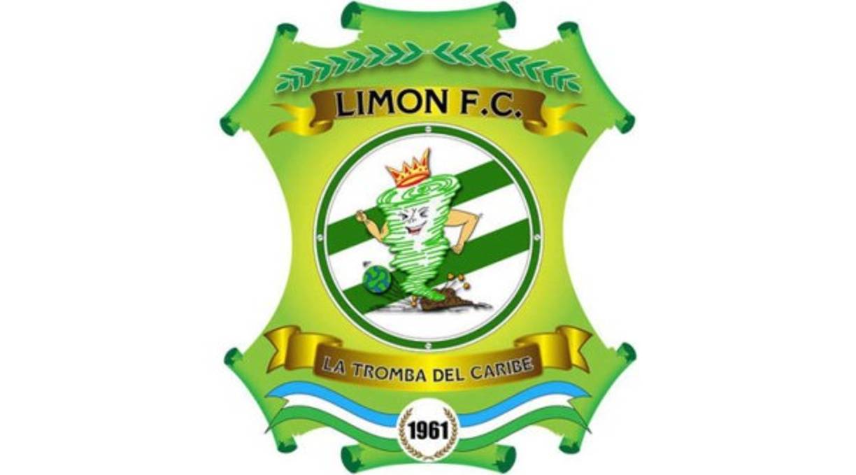 Limón FC - Sin duda alguna el logo del Limón FC es uno de los más coloridos y raros del fútbol de Costa Rica.