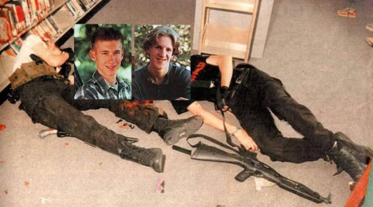 - Columbine: 13 muertos -<br/><br/>El 20 de abril de 1999, en Littleton (Colorado, oeste), dos estudiantes de secundaria abrieron fuego en el colegio Columbine matando a 12 alumnos y un docente e hiriendo a otras 24 personas. Los dos atacantes se suicidaron en el lugar de la masacre.<br/>