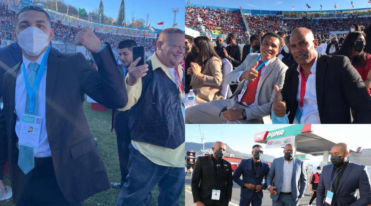 Diferentes personalidades del deportes hondureño se han hecho presente para disfrutar en directo la toma de posesión de la presidenta Xiomara Castro.