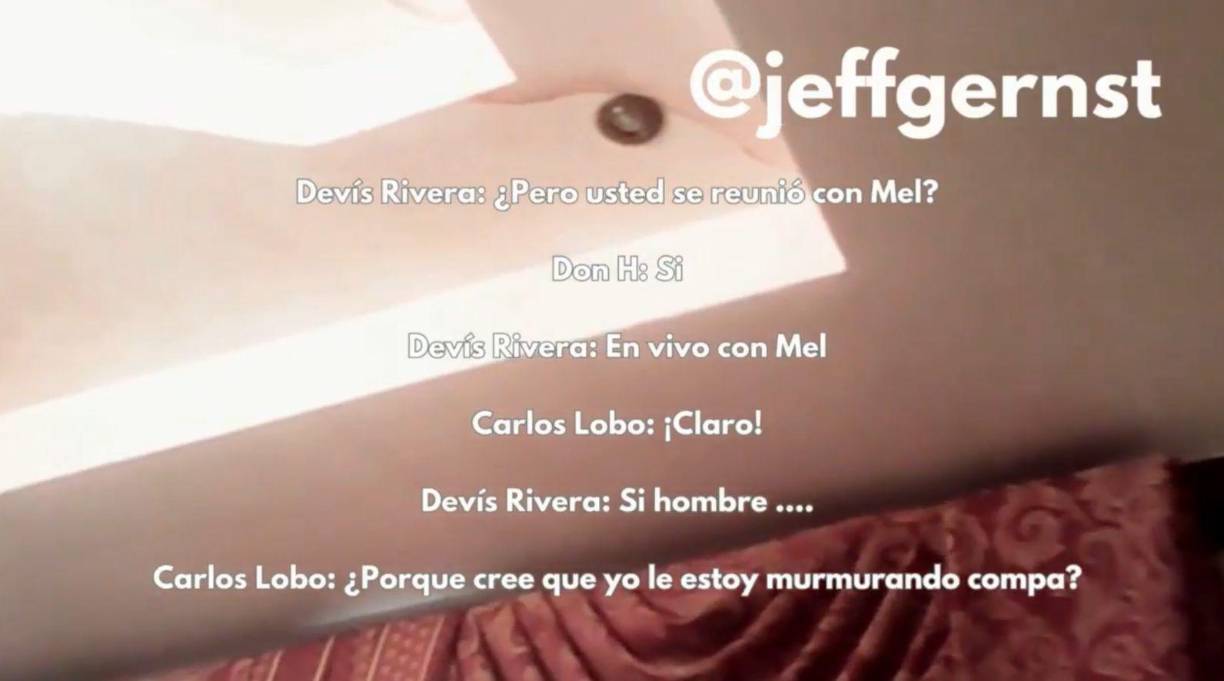 Aunque ‘Don H’ se mostraba un poco indispuesto en contribuir porque, según él, años atrás se había reunido con ‘Mel’ Zelaya y aparentemente el gobierno había incumplido su promesa.