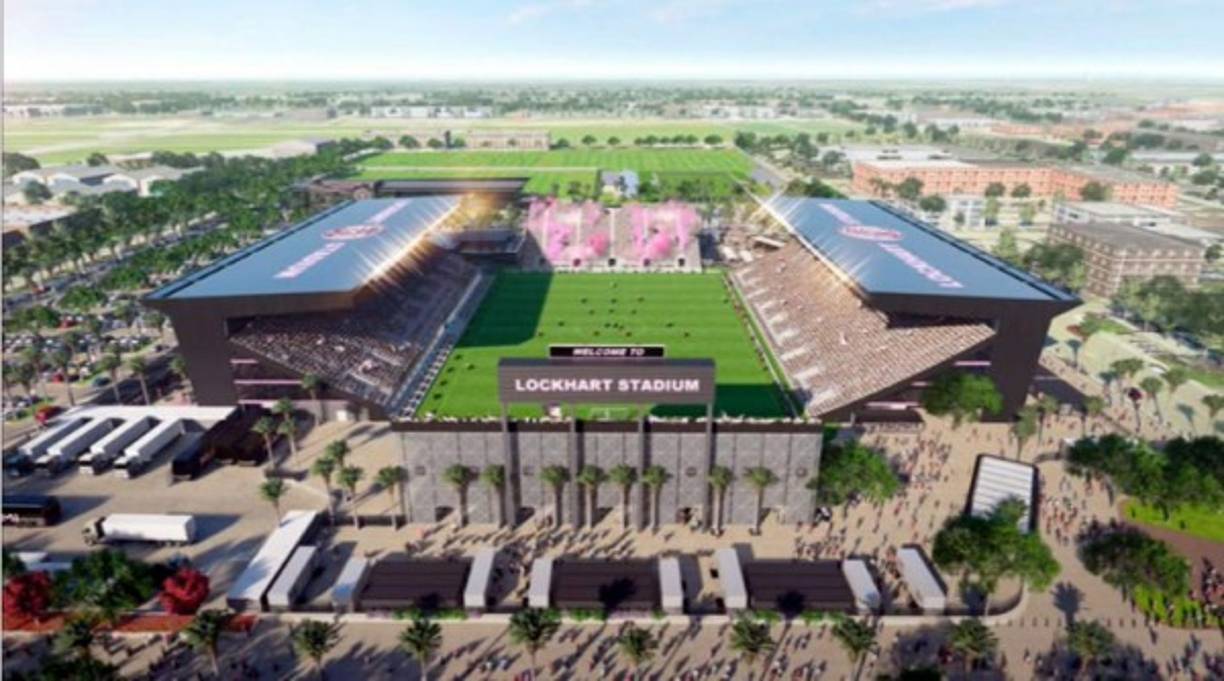 Aunque el club de David Beckham tiene grandes planes para su estadio, comenzará a competir en la MLS en la que en el futuro será su ciudad deportiva, en la localidad de Fort Lauderdale, al norte de Miami, en su área metropolitana. Al Lockhart Stadium le han hecho varias modificaciones, le cambiaron el césped y tendrá capacidad para 18 mil espectadores.