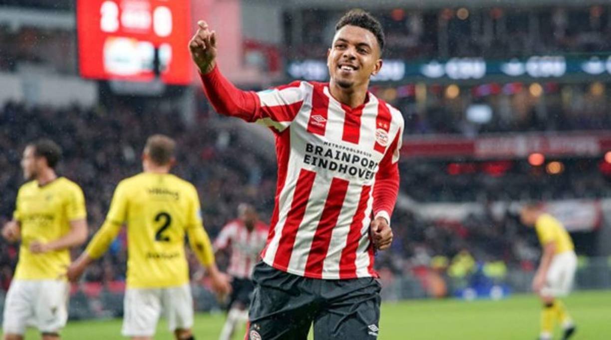 Donyell Malen (PSV Eindhoven): Gol, buena técnica, disparo y notable visión de juego son las características que mejor definen a Donyell Malen. El goleador del PSV está valorizado en 18 millones de euros.