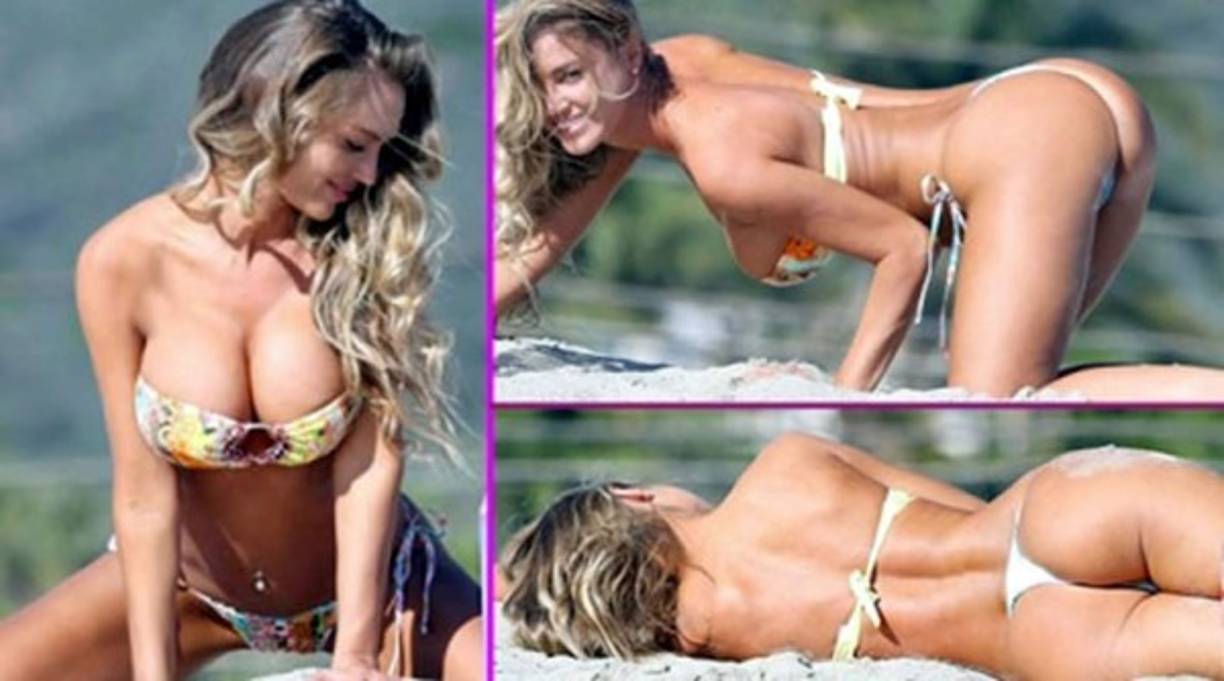 Izabel Andrijanic. Esta guapa modelo vivirá su primer clásico en el Santiago Bernabéu. La chica del croata Mateo Kovacic rezará para que Rafa Benítez le de algunos minutos a su novio.