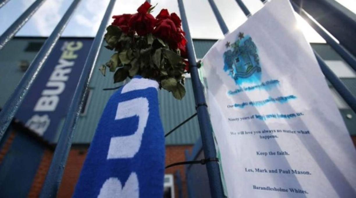 El Bury no encontró comprador y el Bolton necesita buscar uno durante las próximas dos semanas que pueda avalar sus deudas y garantizar la estabilidad económica del club.