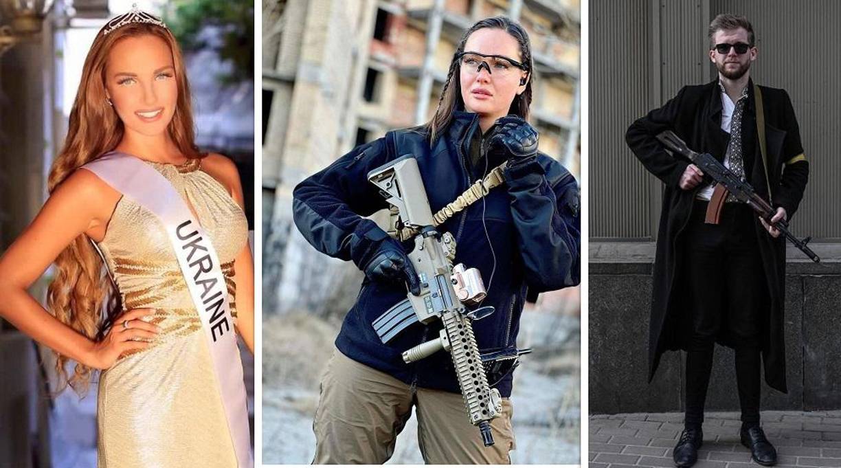 Varias personalidades del mundo del espectáculo, la política o el deporte respondieron al llamado del presidente Volodímir Zelenski para tomar las armas y defender Kiev, la capital del país que se resiste a ceder a la invasión rusa.