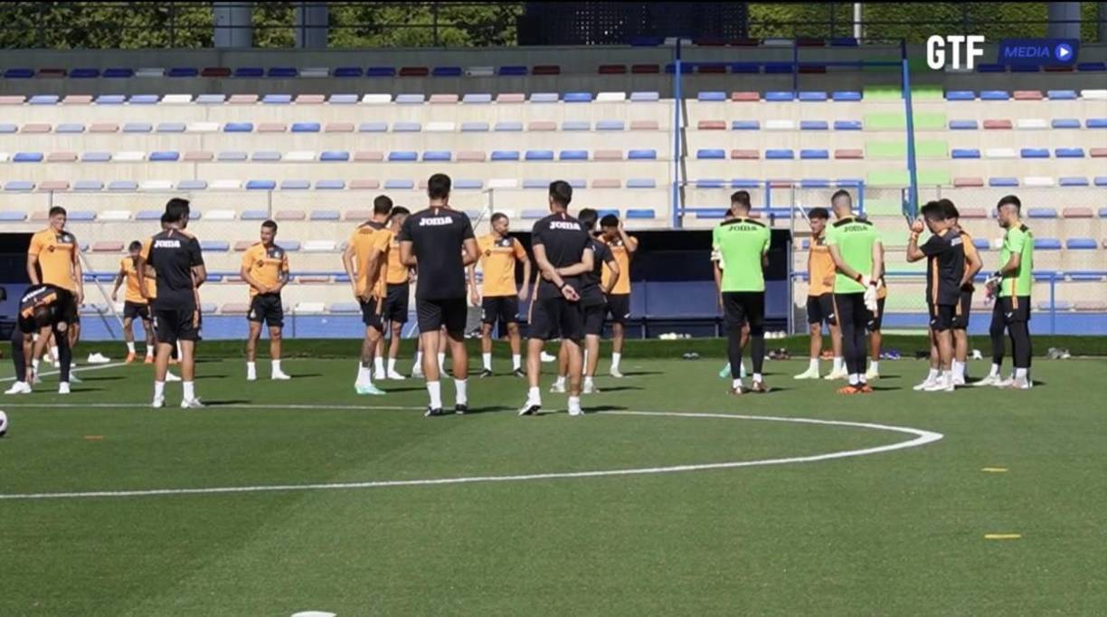 El equipo del Getafe se ejercitará este domingo antes de partir a Oliva, donde se realizará una concentración desde el lunes al sábado de la siguiente semana.