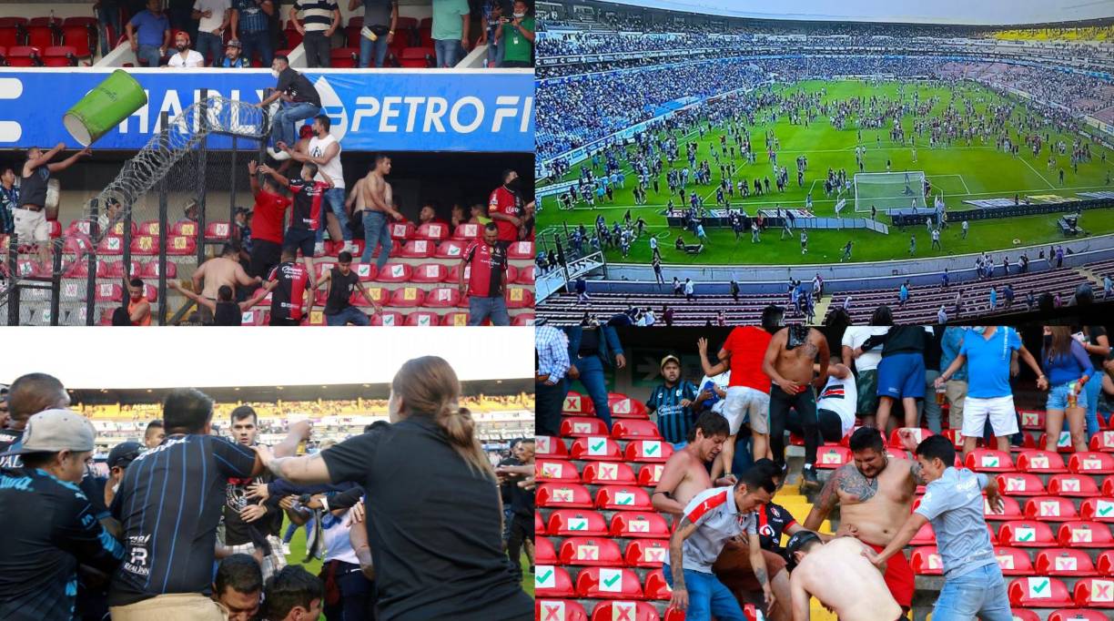 Momentos de angustia se vivieron en el fútbol mexicano durante el juego Querétaro vs Atlas luego que aficionados de ambos clubes se fueron a los golpes desatando un verdadero casos. Se habla de heridos e inclusive algunos medios y periodistas de México señalan que hay muertos.