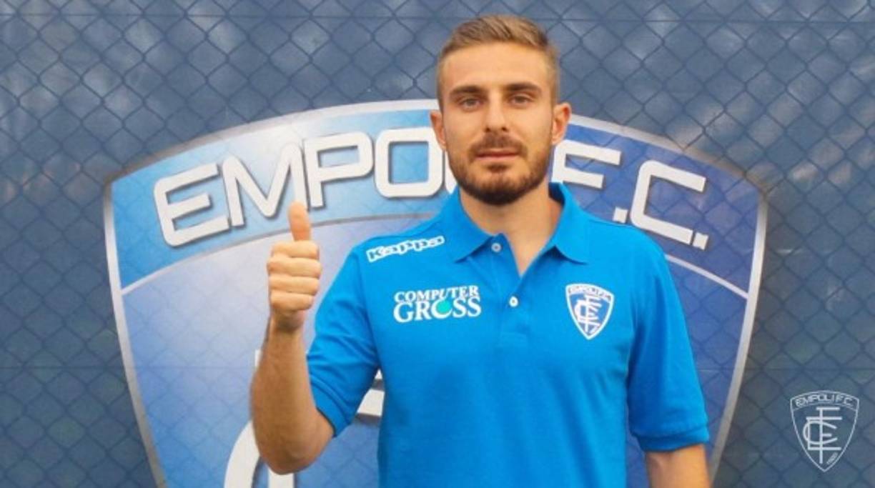 El centrocampista Leonardo Capezzi llega cedido al Empoli por una temporada. El italiano ex de la Sampdoria y es internacional sub-21.