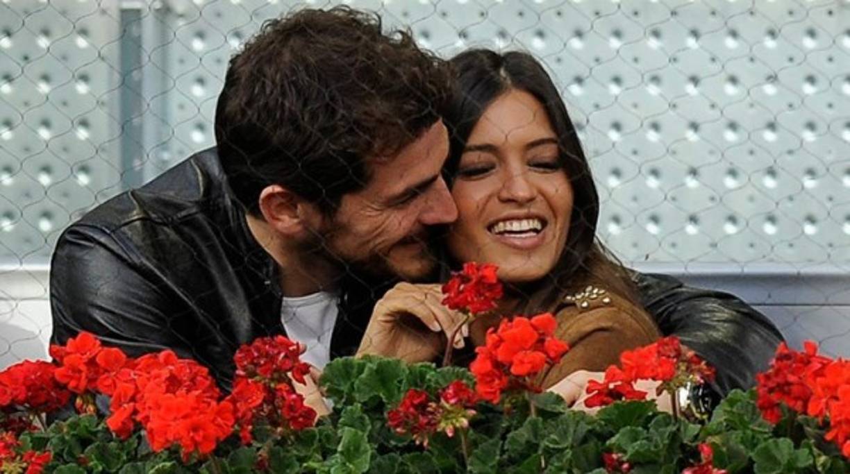 Casillas y Carbonero se dejaban ver juntos muy felices en muchos eventos, como en esta ocasión en un Abierto de Madrid de tenis.