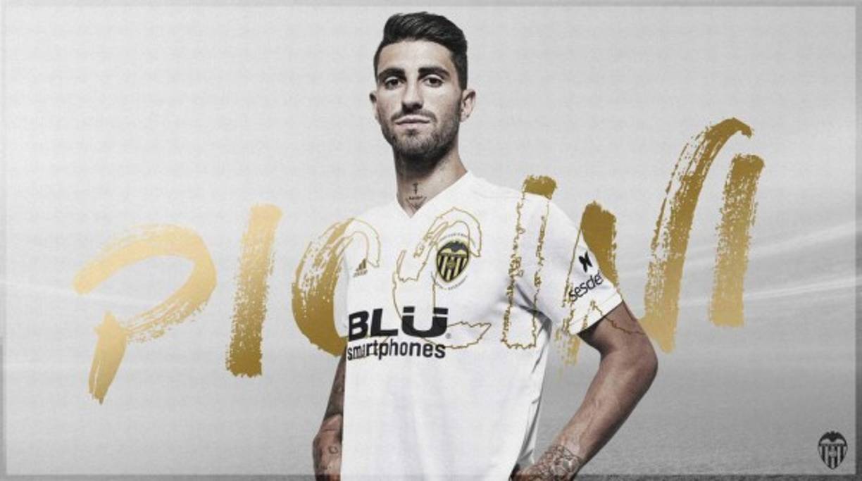 El Valencia ha fichado al lateral diestro italiano Cristiano Piccini. Llega procedente del Sporting de Portugal, firma hasta junio de 2022.<br/>